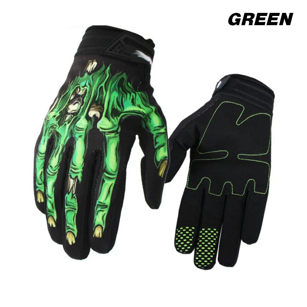 Touchscreen Non-Slip Skeleton Motorcycle Gloves for Men and Women Joker Gloves for Cycling Dirt Bike Mountain Bike and Riding