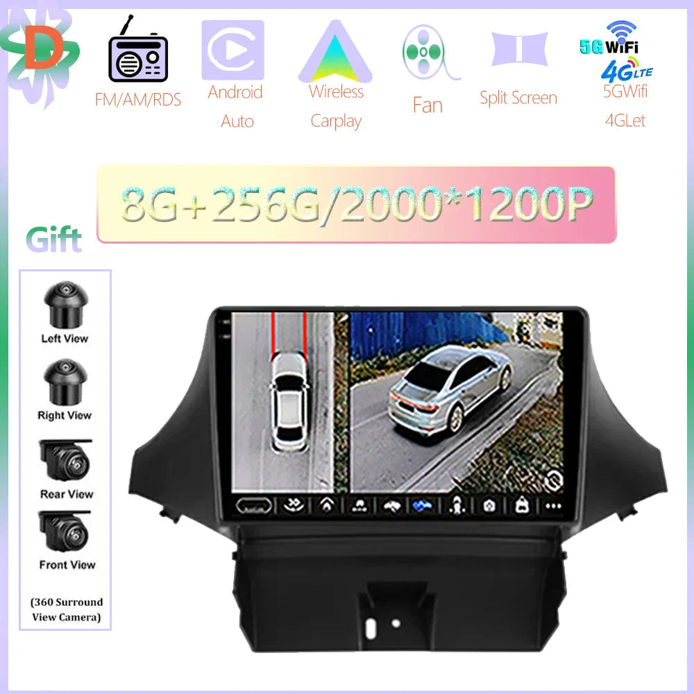 Android 13 For Chevrolet Orlando 2010 - 2018 Car Radio Multimedia Video Player Navigation GPS intelligent system WIFI NO 2Din