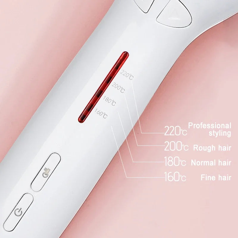 Automatic hair curler Hair care and styling appliance quickly heats cordless electric hair rotating rollers