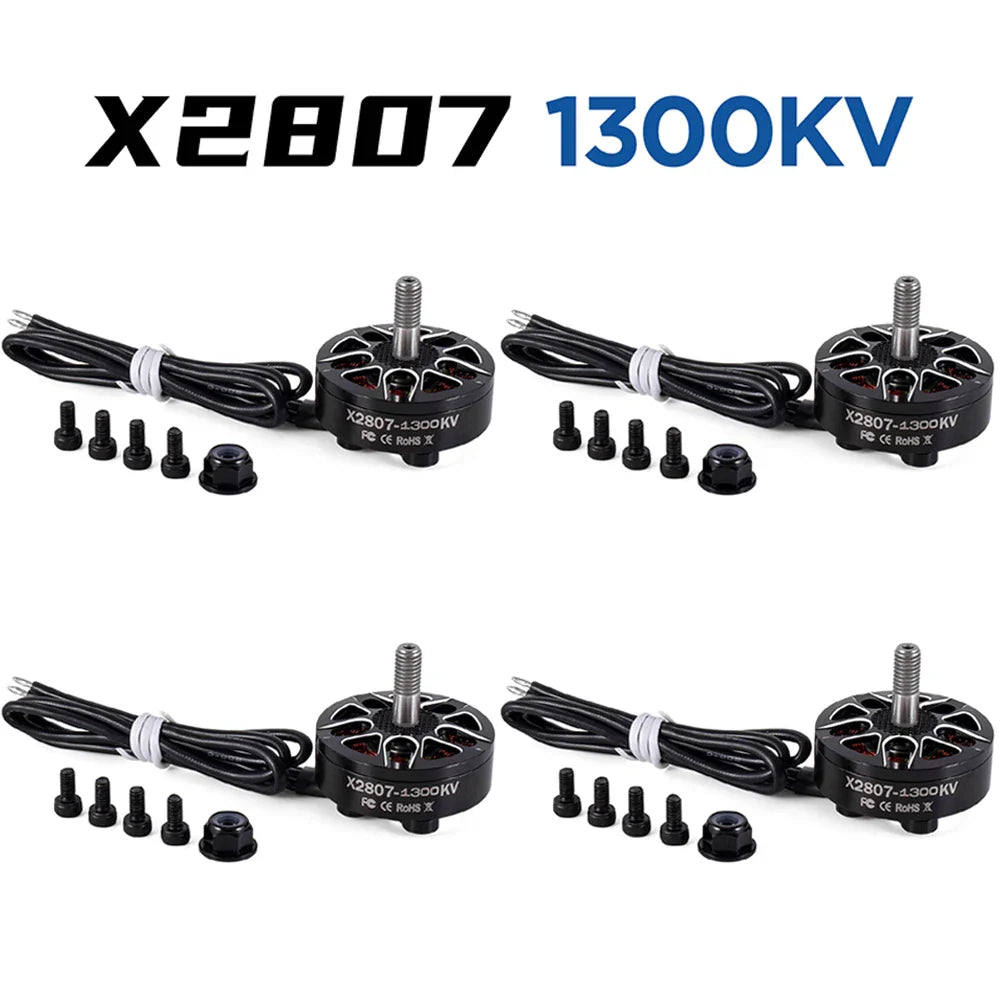 9IMOD Brushless Motor X2807 X2812 900KV/1115KV/1300/1500/1700KV 2-6S 4mm Bearing Shaft Motor for RC FPV Racing Drone Multicopter