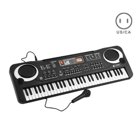 61 Keys Kids Electronic Keyboard Piano With Microphone Musical Instrument USB Digital Electric Organ Gifts Toys for children