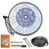 13 Inch 15 Notes Tongue Drum D Major Carbon Steel Ethereal Drum Beginner Hand Drums Yoga Meditation Percussion Instruments Gifts