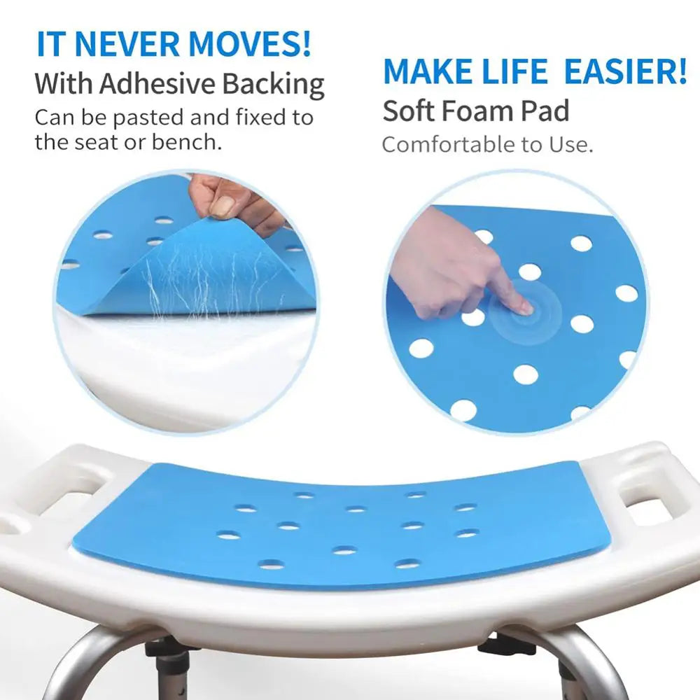 Non-slip Elderly Folding Bath Chair Cushion Bathroom And Shower Chair Elderly Bath Tub Shower Chair Stool Bench Seat Cushion