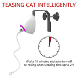 Electric Cat Toy Rope Automatic Teaser Cat String Toys Hanging Door Interactive Kitten Game Toy Random Swing Cat Catching Sticks