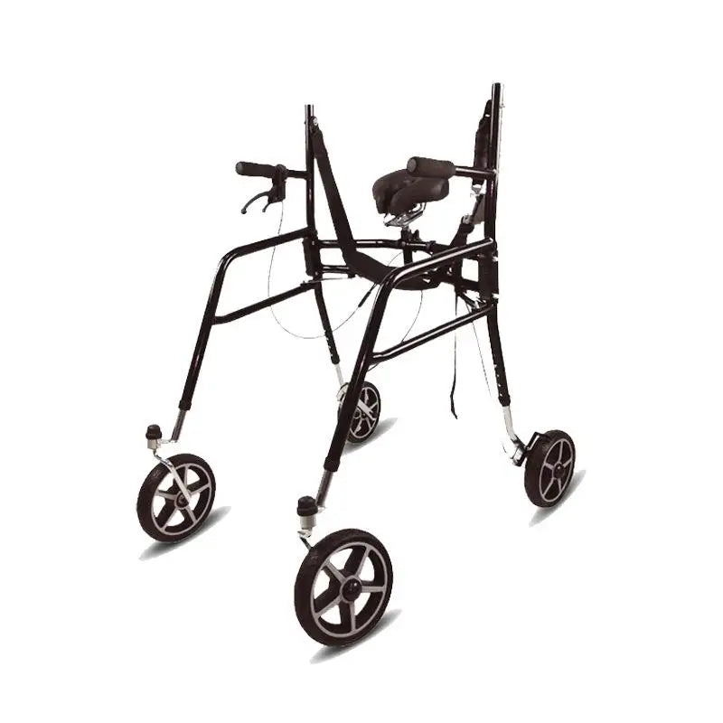 Lightweight Folding Portable Mobility Walker for The Elder Disabled Lower Limb Rehabilitation Training Walking Aids with Wheels