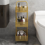 Utility Bathroom Cabinets Trolley Storage Bookcase Metal Basket Kitchen Trolley Wine Grocery Archivadores Restaurant Furiture