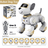 RC Robot Electronic Dog Programmable Intelligent Interactive Stunt Robot Dog Singing Dancing Walking Pet Dog Toy Children's Toys