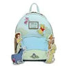 Lilo & Stitch All Over Print Womens Double Strap Shoulder Bag Purse Pooh & Friends Mini Backpack Cartoon Baby Leather Bags