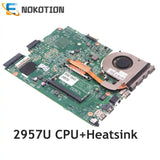 NOKOTION 13269-1 PWB.FX3MC REV:A00 CN-0HRG70 0HRG70 For DELL 15 3442 3542 3443 3543 5748 Laptop Motherboard 2957U CPU+Heatsink