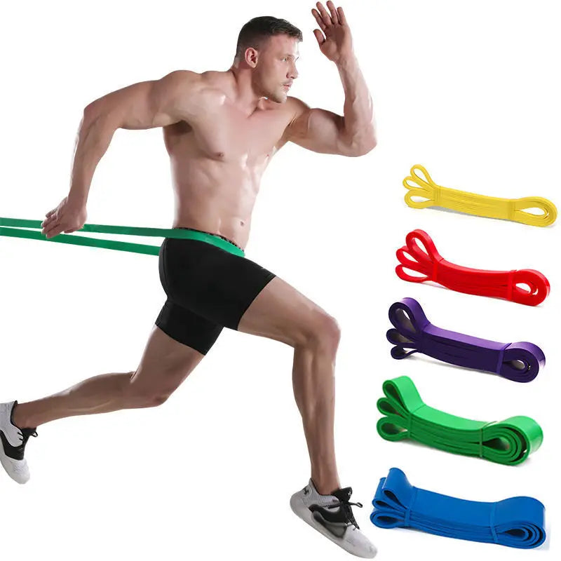 Resistance Bands Exercise Elastic Natural latex Workout Ruber Loop Strength rubber band gym Fitness Equipment Training Expander