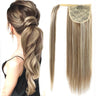 Real Beauty Ponytail Human Hair Wrap Around Horsetail Straight Brazilian100% Remy Human Hair Ponytail Extensions 60/100/120/150g