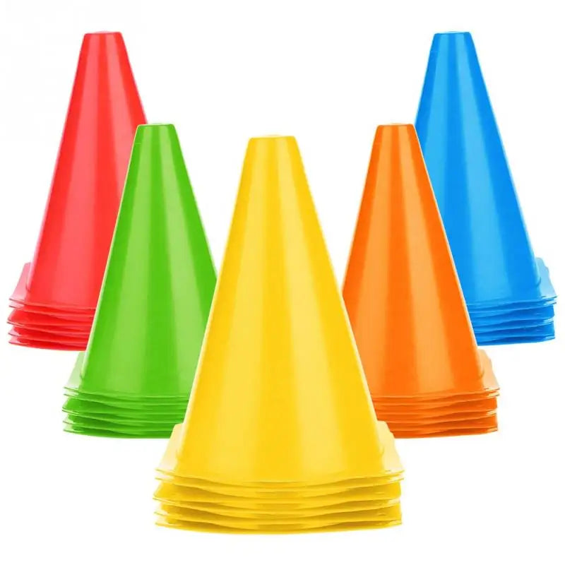 8Pcs 23cm Traffic Prop Cones Toy Multipurpose Construction Theme Party Sports Activity Cones For Football Scooter Training Toy