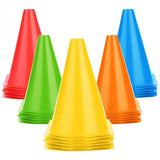 8Pcs 23cm Traffic Prop Cones Toy Multipurpose Construction Theme Party Sports Activity Cones For Football Scooter Training Toy