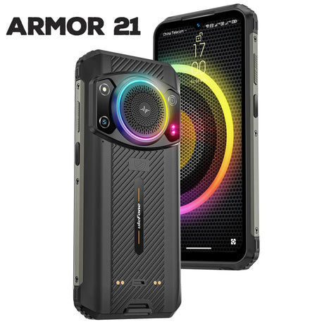 Ulefone Armor 21 Rugged Phone 16GB RAM 256GB ROM Smartphone Android 13 G99 moblie phone 64MP 9600mAh 4G Cellular Global Version