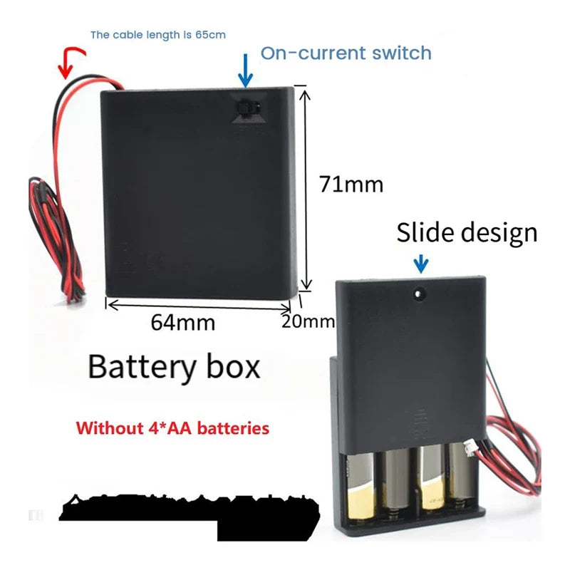 Embedded Finger Reader & Access Board+Battery Case Accessories 50PCS Finger 5V-24V Power Supply Support For Phone Control