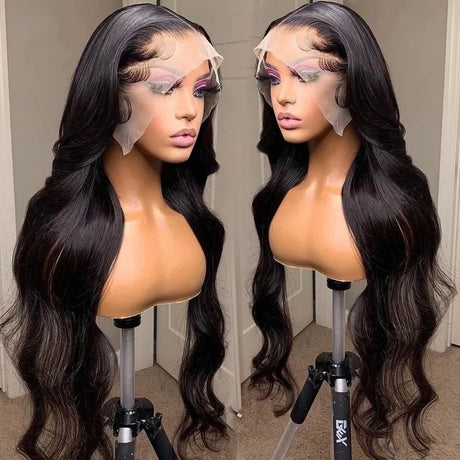 360 Lace Frontal Human Hair Pre Plucked Wigs Brazilian Transparent 13x4 13x6 Body Wave Glueless Lace Wig For Women Bling Hair