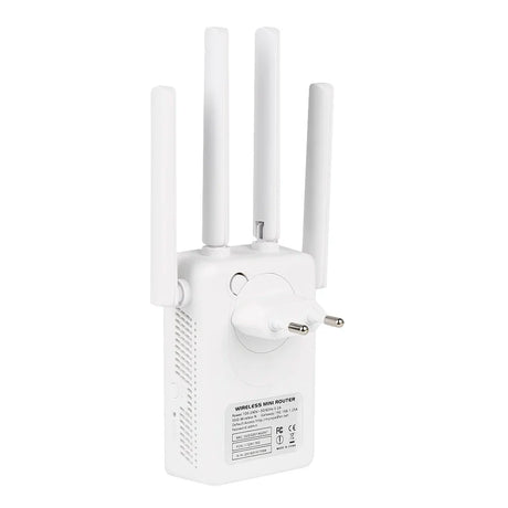 1PC Wireless Repetidor WIFI Repeater 300Mbps Dual Antenna Wi Fi Booster Wi/Fi Long Range Extender 2.4G Wi-Fi Signal Amplifier