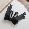 Trendy Ribbon Bow Banana Clip Women Girl Colour Bowknot Ponytail Claw Hair Clips Hairpin Barrettes Hair Accessories Gifts 2023