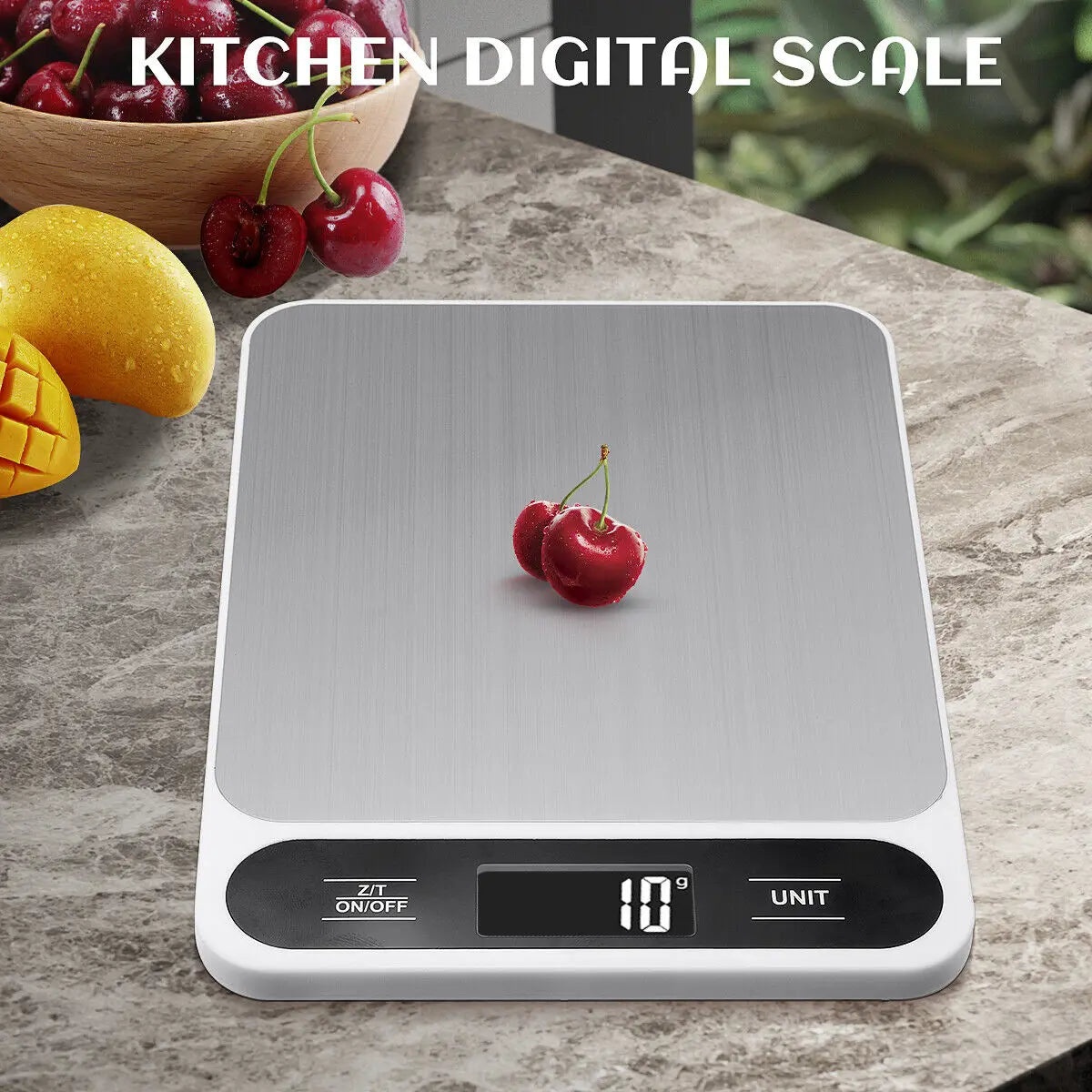 Digital Kitchen Scale Baking Measuring Tools and Scales Bakeware & Precision Cooking Utensils Electronic Balance Food Pocket Bar