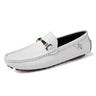 YRZL White Loafers for Men Size 48 Slip on Shoes Driving Flats Casual Moccasins for Men Comfy Male Loafers