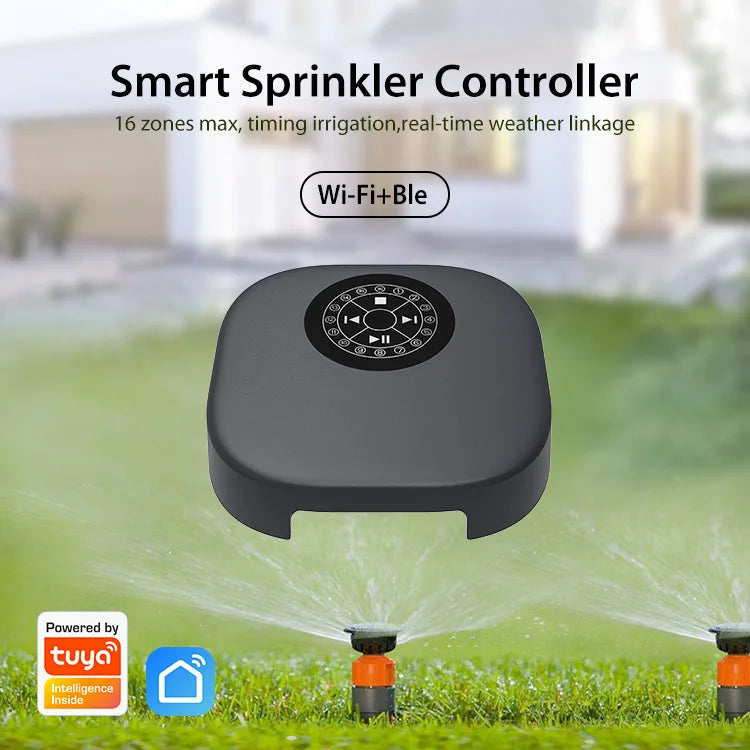 16 Zone WiFi Smart irrigation Controller Garden Sprinkler Controller Timing Control Of Watering Flowers Water Valve Controller