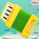 Kids Accordion Toy 10 Keys 8 Bass Accordions Musical Instrument  Educational Toys Gifts for Toddlers Beginners Boys Girls