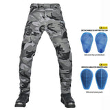 2 Camouflage Model Summer Riding 4 Season Knight Jeans Motorcycle Pants  Pantalones Motocicleta Hombre Featherbed Jeans Gears