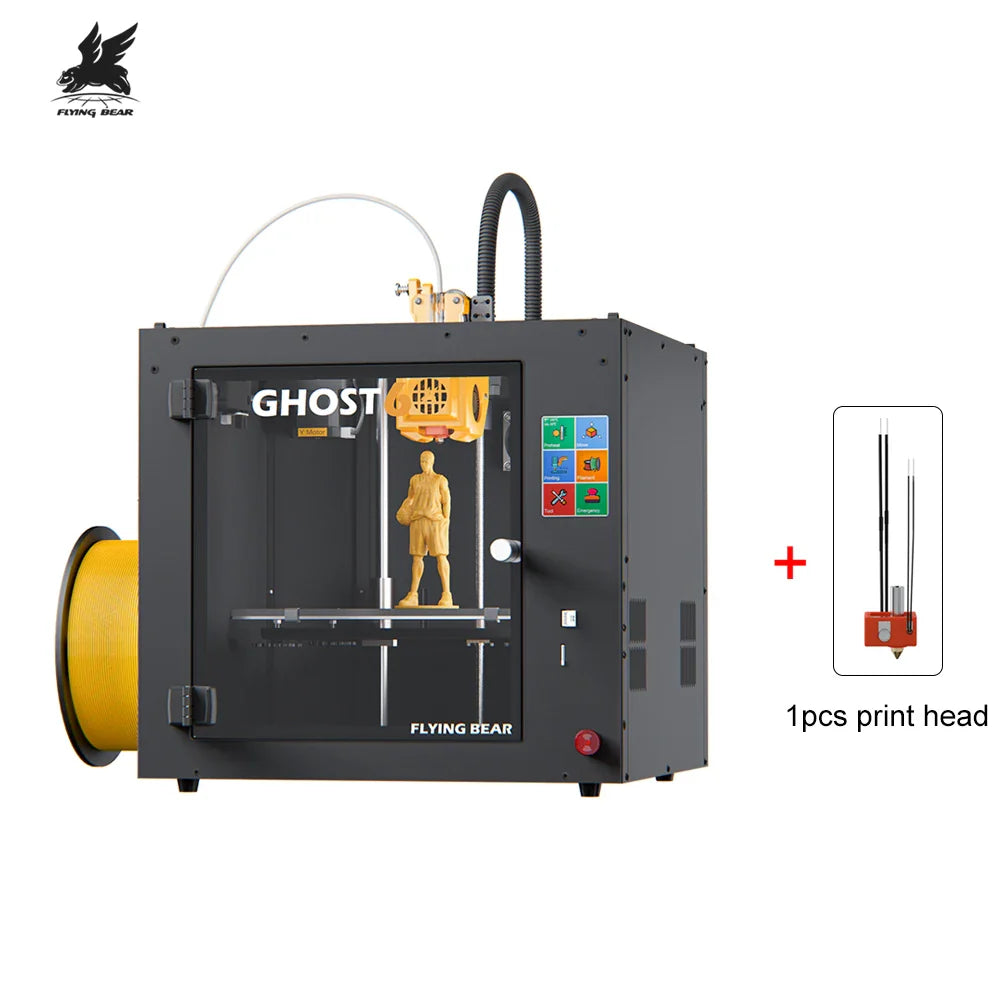 Flying Bear 3d Printer Ghost 6 High Precision with High Speed Printing Machine Adopt Core XY Motion Dual Direct Extruder