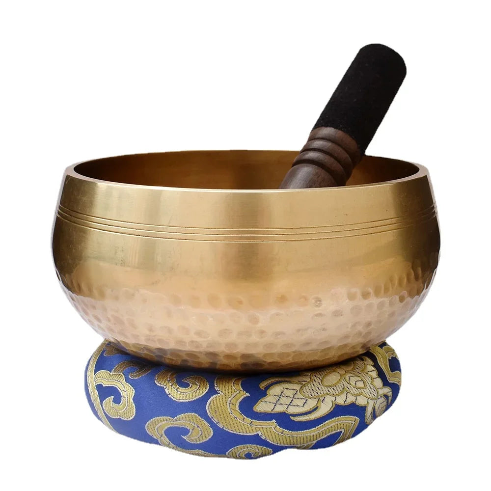 Nepal Handmade Singing Bowl Buddha Sound Yoga Meditation Chanting Music therapy Tibetan Bowl