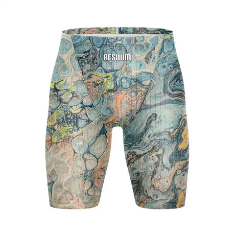 New Summer Men's Beach Tights Shorts Swimming Trunks Endurance Athletic Training Pants Swimsuit Diving Surfing Jammers Swimwear