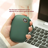 20000mAh Winter Mini Hand Warmer USB Rechargeable Multifunctional Handy Warmer Heater Pocket Mini Outdoor travel Power Bank