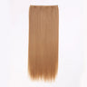 Synthetic Clip in Hair Extensions 6 Pcs/Set 16 Clips Long Straight Hairpieces Clip On Hair Extension for Women Blonde