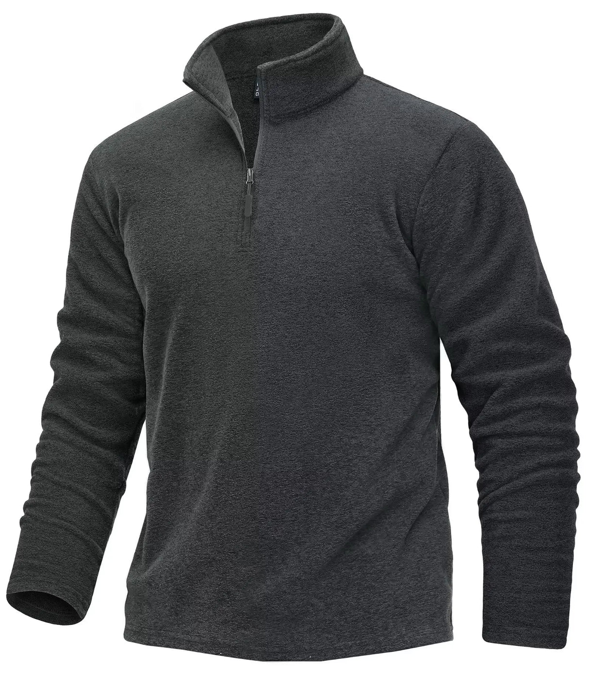 TACVASEN 1/4 Zipper Collar Spring Fleece Sweaters Mens Warm Sweatshirts Breathable Casual Sports Hiking Turtleneck Pullover Tops