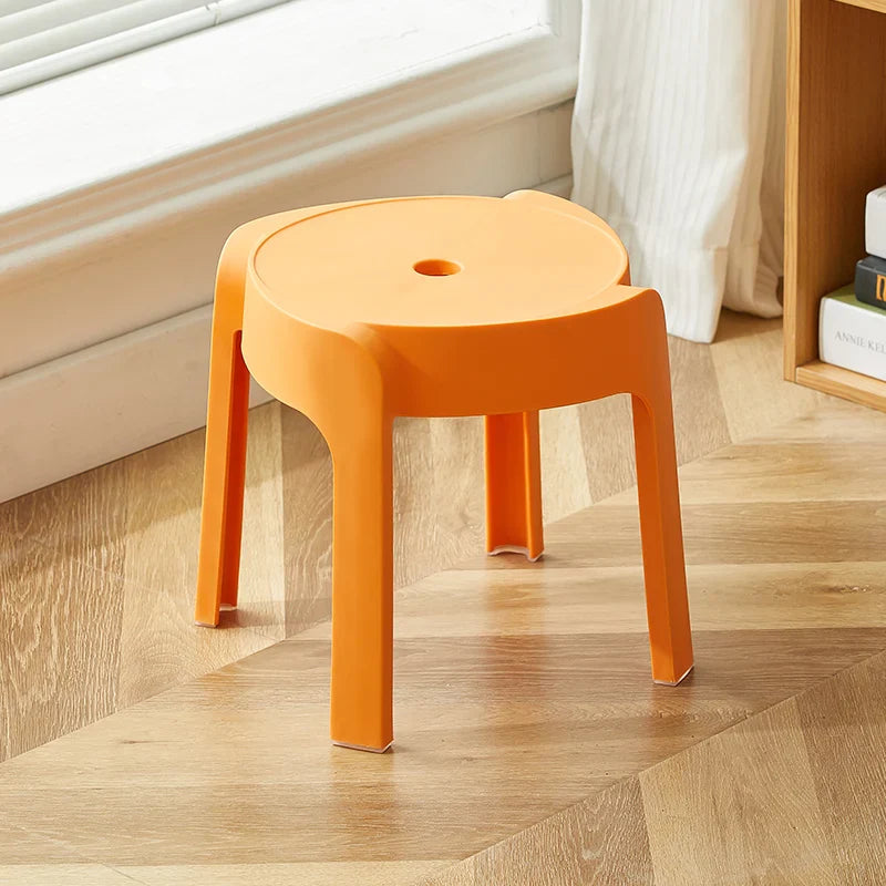 Household Small Bench Children Low Stool Adult Chair Living Room Coffee Table Plastic Toilet Non Slip Shower Stool