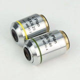 Long Working Distance Infinity Plan Objective Lens 2.5X 5X 10X 20X 50X 100X Metallurgical Microscope Accessory Parts Lens