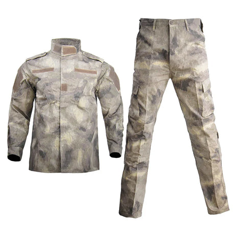 Combat Military Uniform Camo Tactical Suit Safari Men Army Special Forces Coat Pant Fishing Camouflage Militar Hunting Clothes