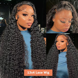 Wigirl 30 40 Inch Curly 13x4 13x6 Transparent Lace Front Human Hair Wigs Ready To Wear 5x5 Glueless Loose Deep Wave Frontal Wig