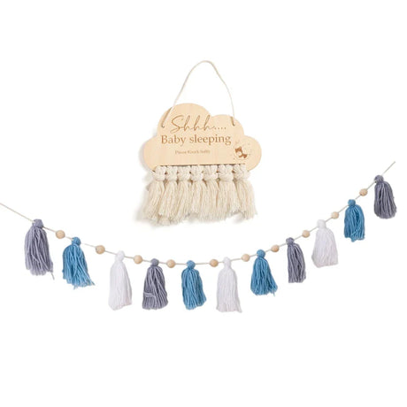 Kids Room Decoration Boho Tassel Nursery Tent Hanging Pendant Baby Newborn Photo Accessories Photography Props Newborn Gift