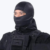 Tactical Camouflage Balaclava Hat Motorcycle Face Mask Lycra Moto Biker Wind Cap Mask Stopper Windproof Bicycle Cycling Headgear