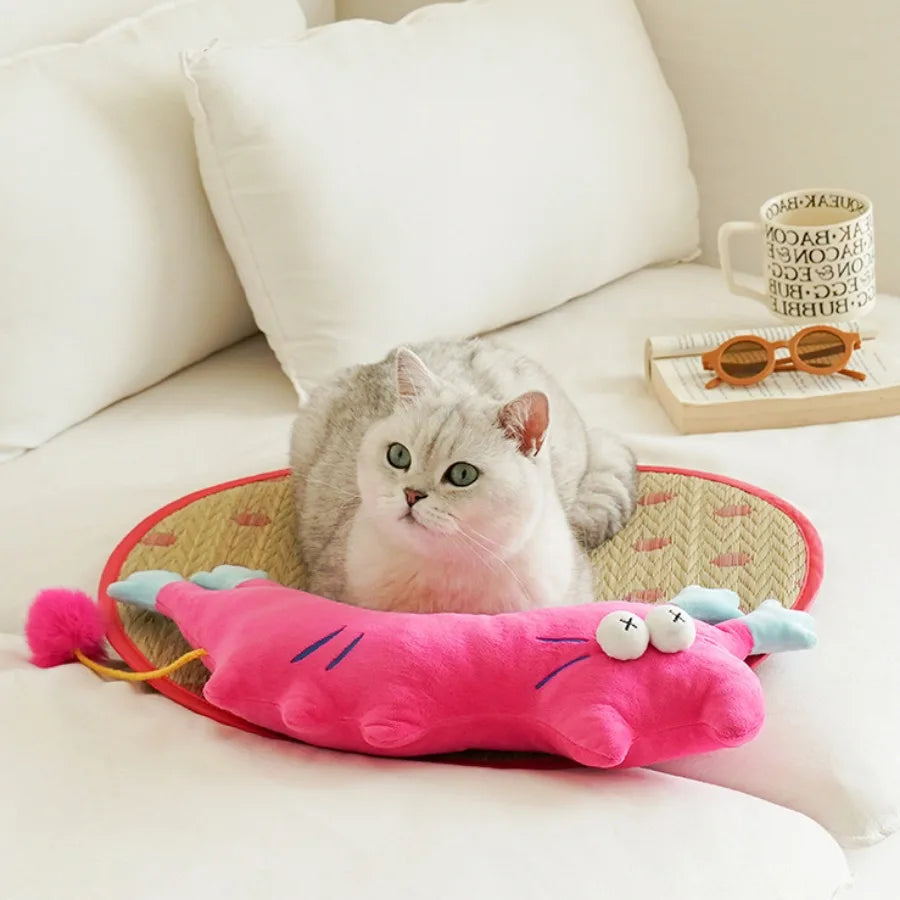 Summer Cute Fashion Sleeping Habitats Cat Bed Kittens Washable Cats Nest Furniture Light Weight Cama Para Perros Pet Supplies