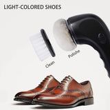 Electric Shoe Cleaner Brush, Electric Shoe Polisher Brush Shoe Shiner Dust Cleaner Portable USB Leather Cleaner Care Kit