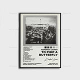 Kendrick Lamar Good Kid Maad City Hip Hop Music Album Cover Poster Prints Wall Art Painting Picture Photo Gift Room Home Decor