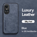 For OPPO Reno 10 5G CPH2531 Case Luxury Magnetic Leather Soft Phone Cases for Oppo Reno10 Pro Global 2023 CPH2525 Back Cover