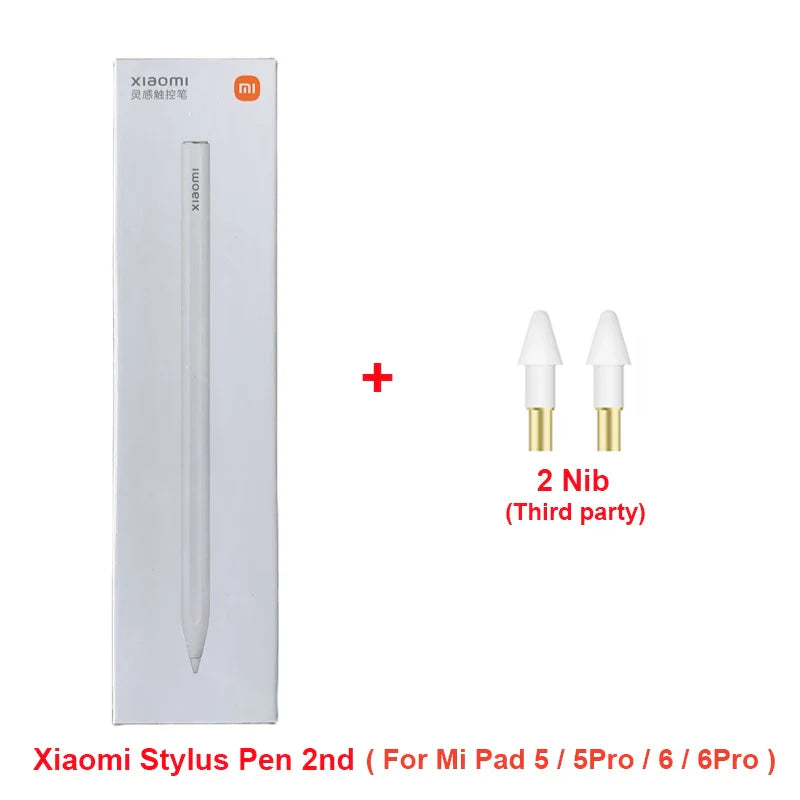 Original Xiaomi Stylus Pen 2 nd 240Hz Draw Writing Screenshot Tablet Screen Touch Xiaomi Smart Pen For Xiaomi Mi Pad 6 5 Pro