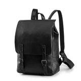 Men and Women Large Capacity Leisure Travel Backpack Fashion PU Leather Backpack Business Laptop Bags Shoulder School Backpacks