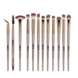 Makeup Brushes Set with Soft Artificial Fiber 6 Colors Ladies Makeup Brushes Female Makeup Tools