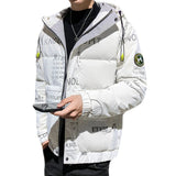 High-quality Winter Down Jacket Men's Autumn  jacket White Duck Down jacket Short Version Korean top fashion youth Hooded Cot