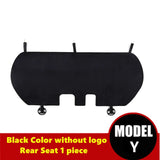 High Quality Flannel Upholstered Seat Cover For Tesla Model 3 X S Y Snug Warm Cushion Car Modified Interior Decorate Accessories