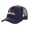 I Love MILFS Trucker Caps Men Funny Humor Hat Baseball Cap Cool Summer Unisex Mesh Net Caps MZ-476