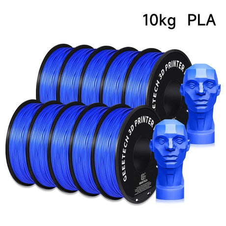 Geeetech 10Kg PLA Filament Plastic For 3D Printer 1.75mm,Tangle-Free, 3d Printing Wire Materials Vacuum Packaging